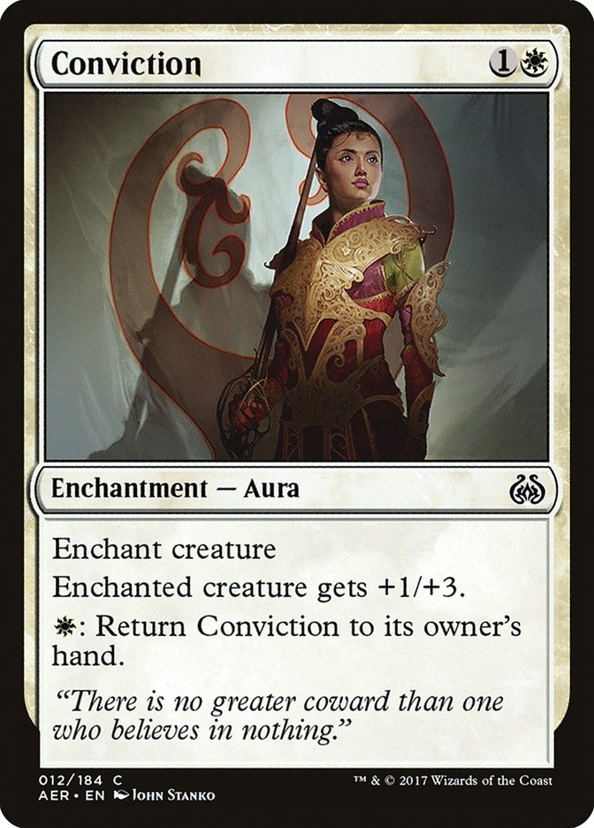 Conviction [Aether Revolt] | Golgari Games