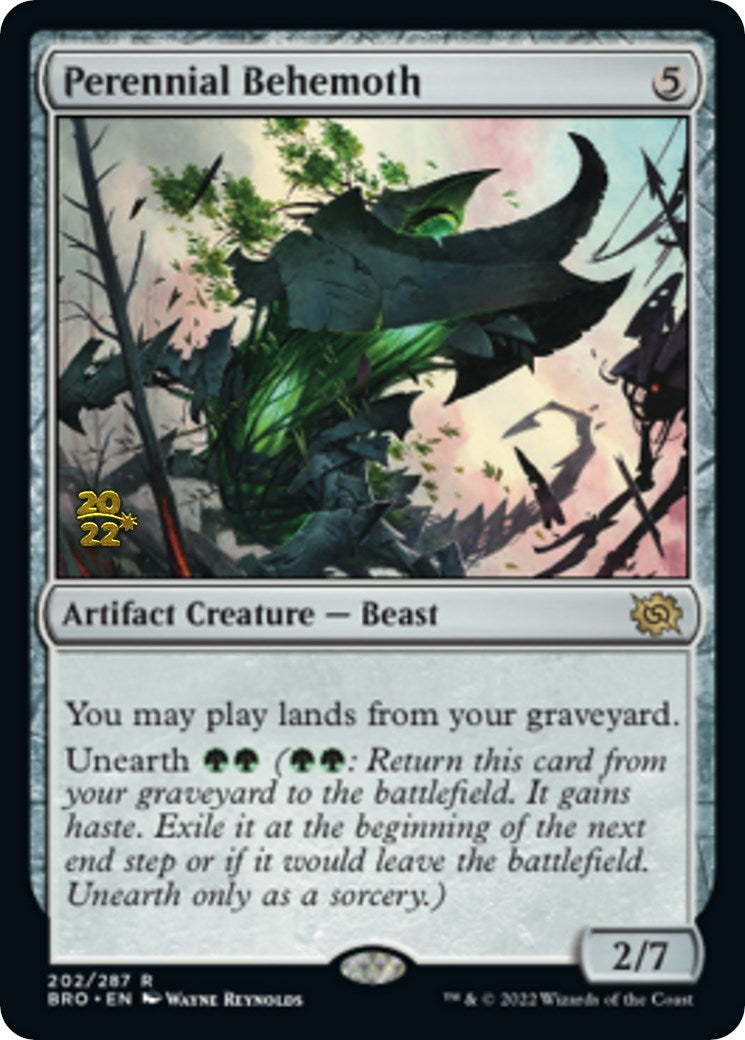 Perennial Behemoth [The Brothers' War: Prerelease Promos] | Local Legends