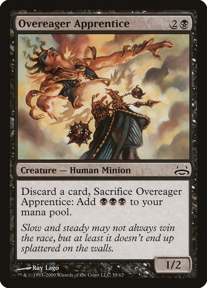 Overeager Apprentice [Duel Decks: Divine vs. Demonic] | Local Legends
