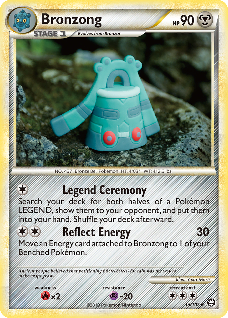 Bronzong (15/102) [HeartGold & SoulSilver: Triumphant] | Golgari Games