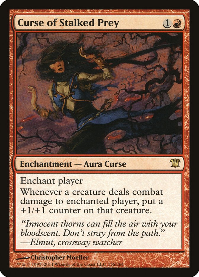Curse of Stalked Prey [Innistrad] | Local Legends