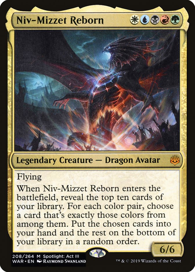 Niv-Mizzet Reborn [War of the Spark] | Golgari Games