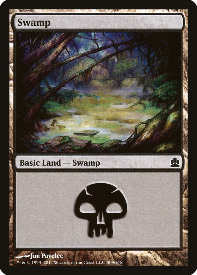 Swamp (309) [Commander 2011] | Local Legends