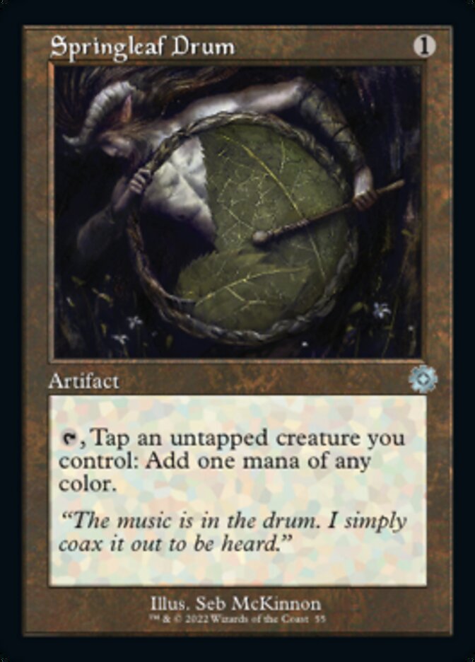 Springleaf Drum (Retro) [The Brothers' War Retro Artifacts] | Local Legends