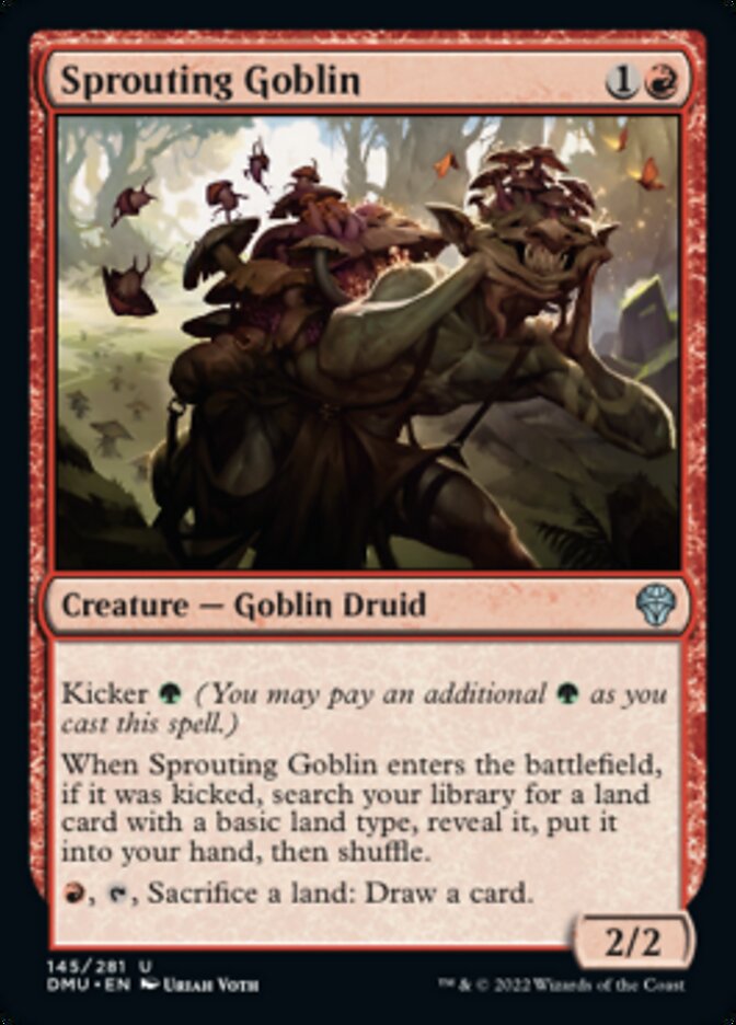 Sprouting Goblin [Dominaria United] | Golgari Games