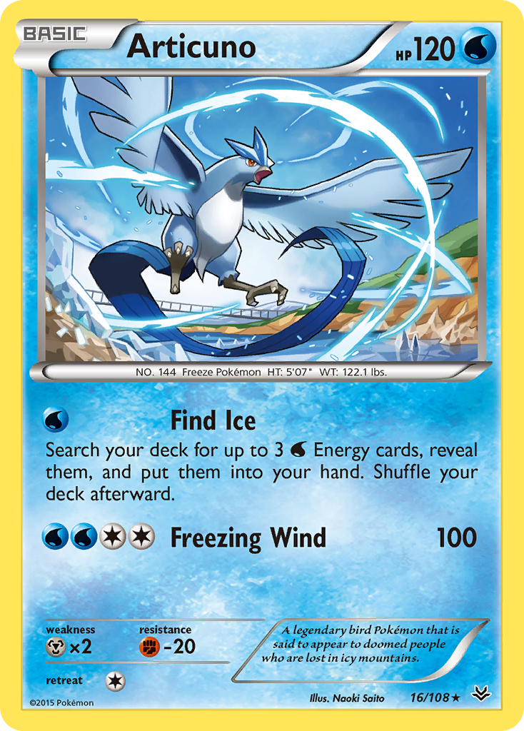 Articuno (16/108) [XY: Roaring Skies] | Golgari Games