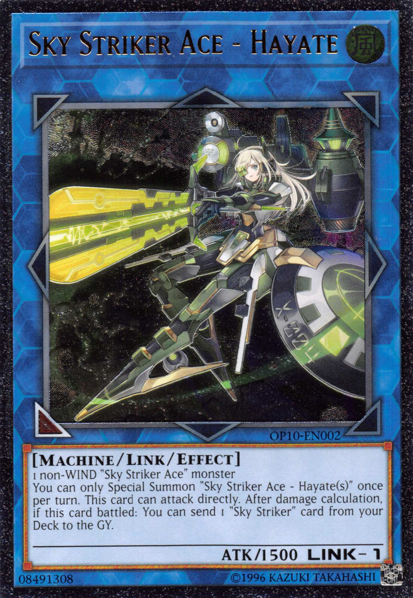 Sky Striker Ace - Hayate [OP10-EN002] Ultimate Rare | Golgari Games