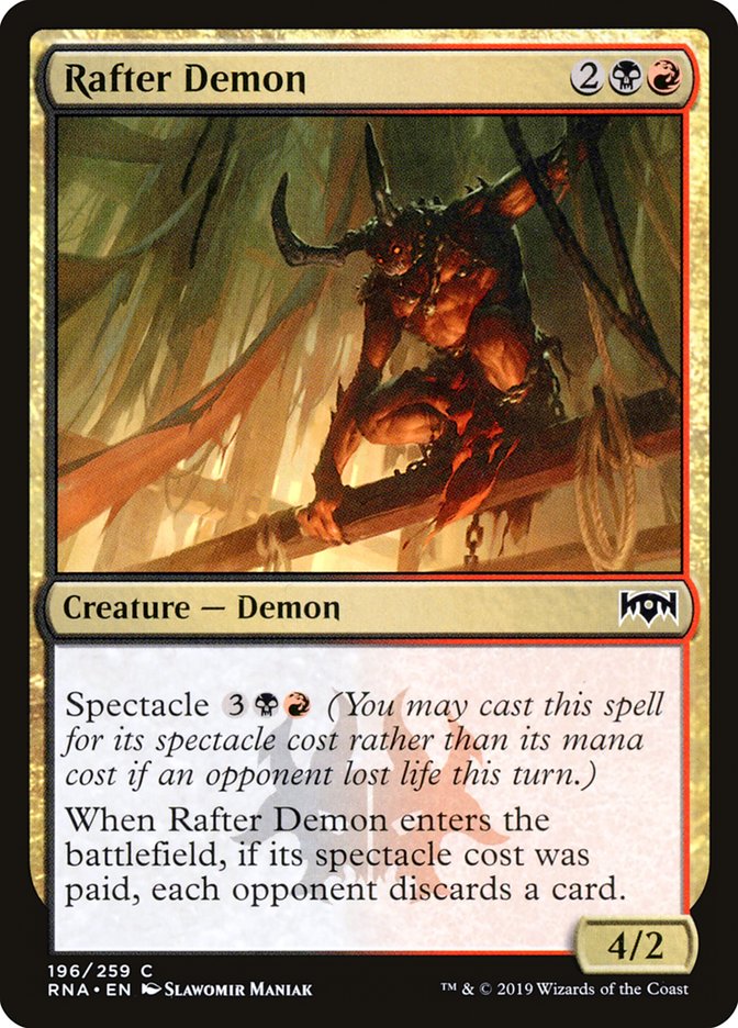 Rafter Demon [Ravnica Allegiance] | Golgari Games