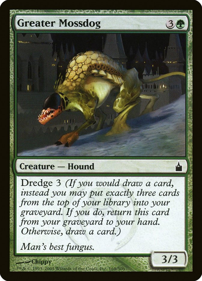 Greater Mossdog [Ravnica: City of Guilds] | Golgari Games