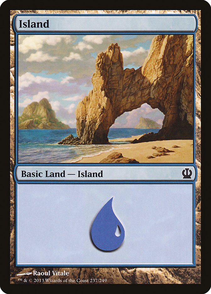 Island (237) [Theros] | Golgari Games