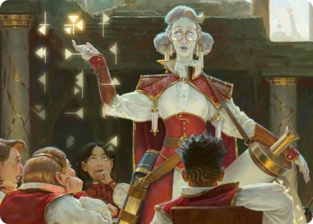Professor of Symbology Art Card [Strixhaven: School of Mages Art Series] | Local Legends
