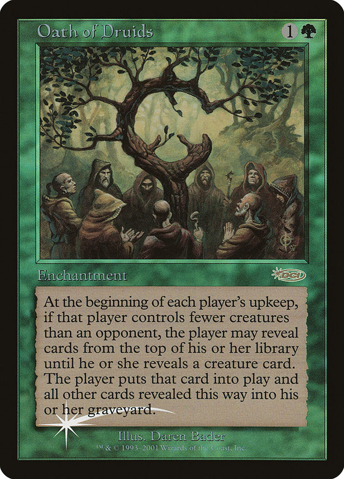 Oath of Druids [Judge Gift Cards 2001] | Local Legends