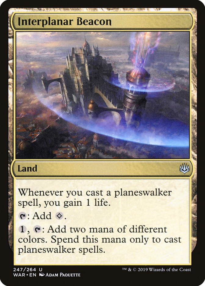Interplanar Beacon [War of the Spark] | Local Legends
