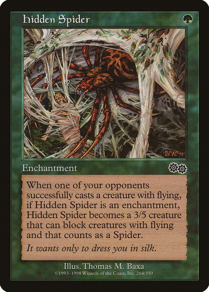 Hidden Spider [Urza's Saga] | Local Legends