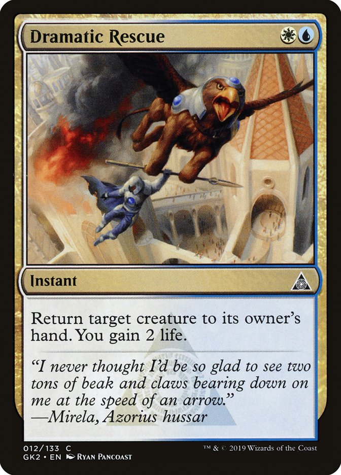 Dramatic Rescue [Ravnica Allegiance Guild Kit] | Local Legends