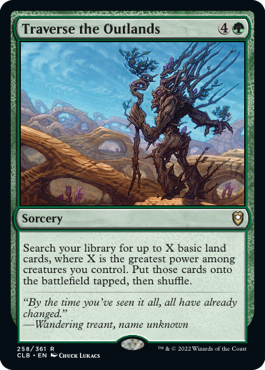 Traverse the Outlands [Commander Legends: Battle for Baldur's Gate] | Local Legends