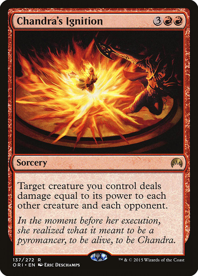 Chandra's Ignition [Magic Origins] | Local Legends