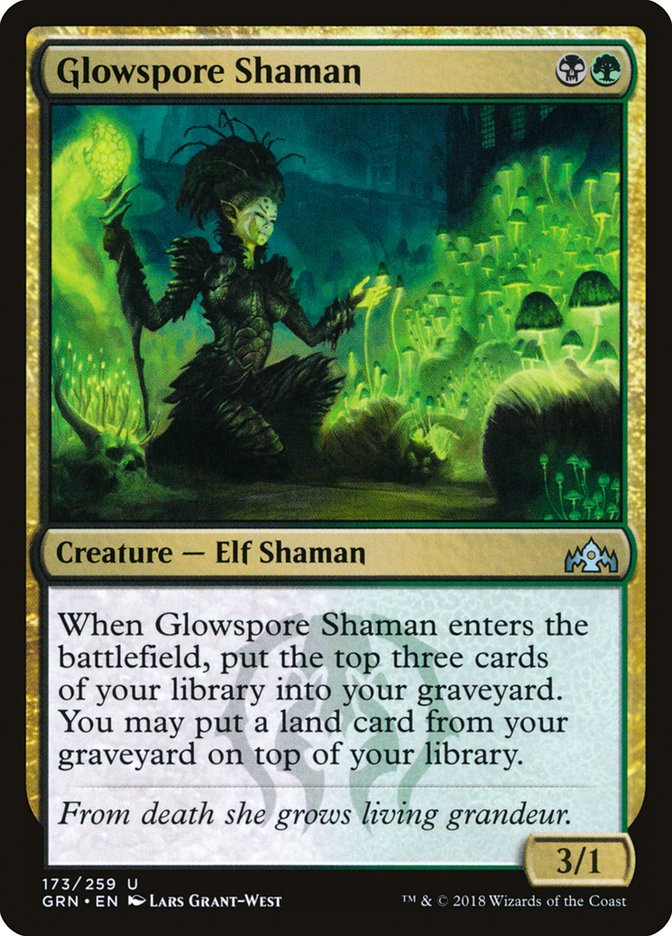 Glowspore Shaman [Guilds of Ravnica] | Local Legends