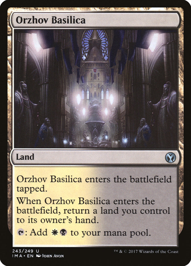 Orzhov Basilica [Iconic Masters] | Golgari Games