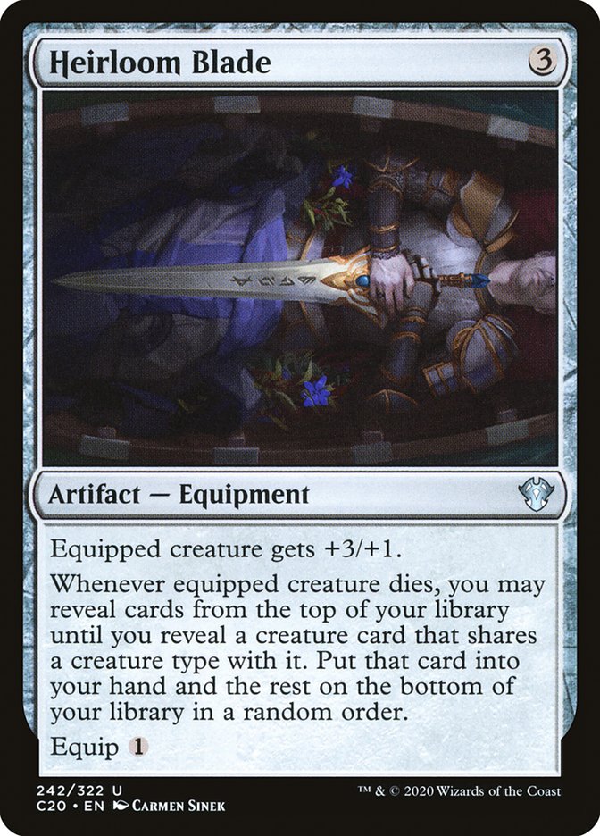 Heirloom Blade [Commander 2020] | Local Legends