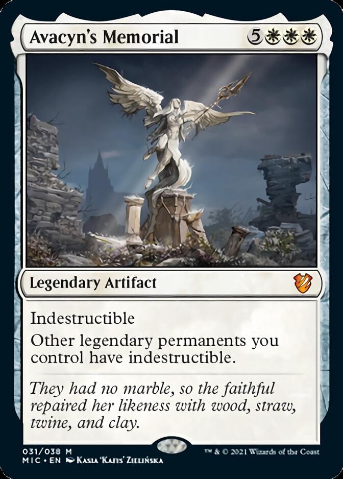 Avacyn's Memorial [Innistrad: Midnight Hunt Commander] | Golgari Games