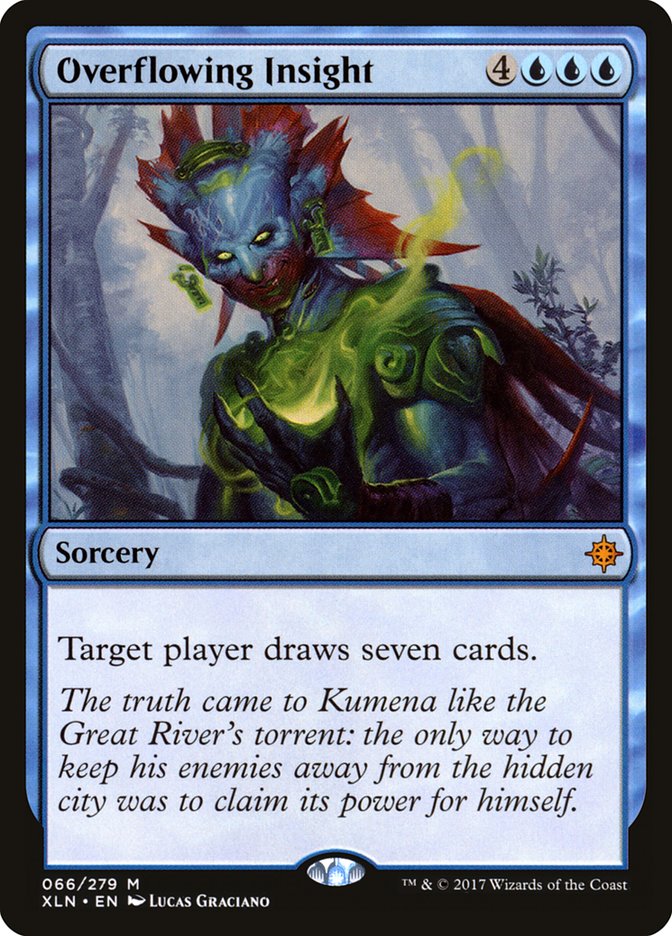Overflowing Insight [Ixalan] | Local Legends