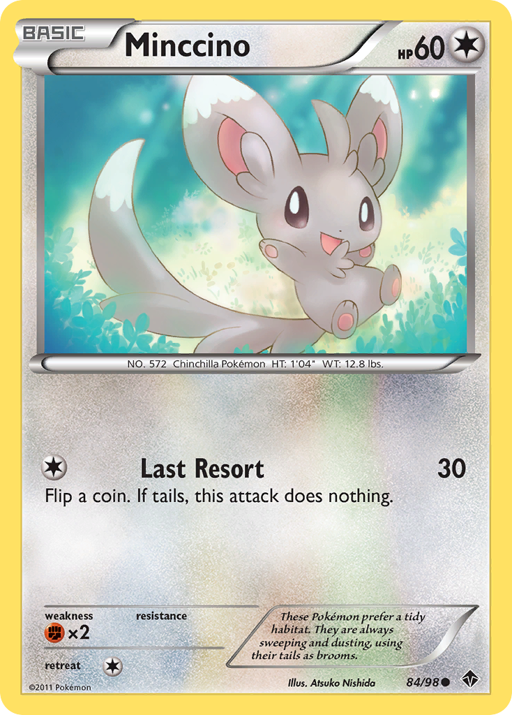 Minccino (84/98) [Black & White: Emerging Powers] | Golgari Games