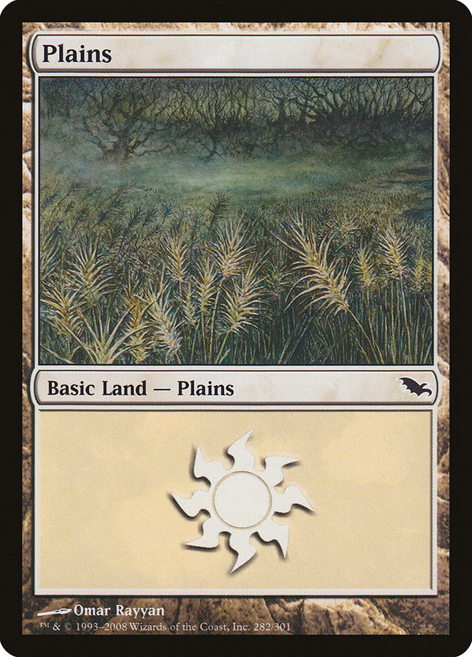 Plains (282) [Shadowmoor] | Golgari Games