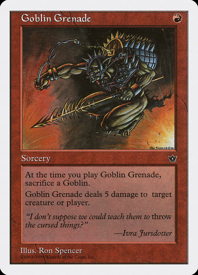 Goblin Grenade [Anthologies] | Local Legends