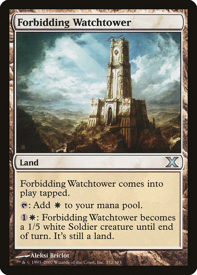 Forbidding Watchtower [Tenth Edition] | Local Legends