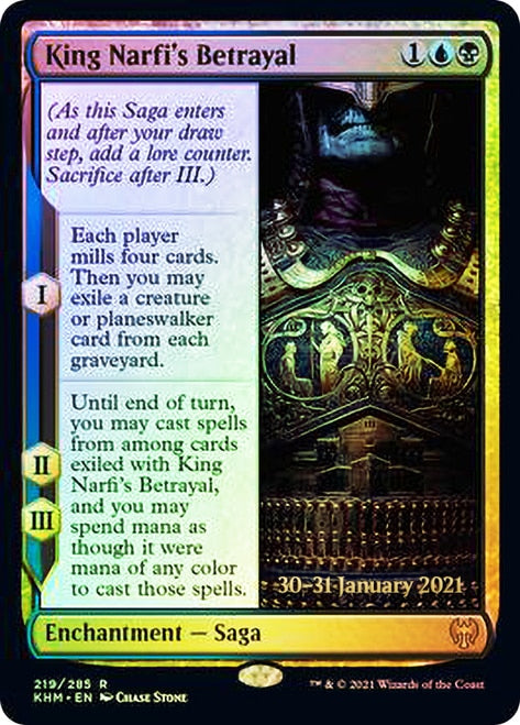 King Narfi's Betrayal [Kaldheim Prerelease Promos] | Local Legends