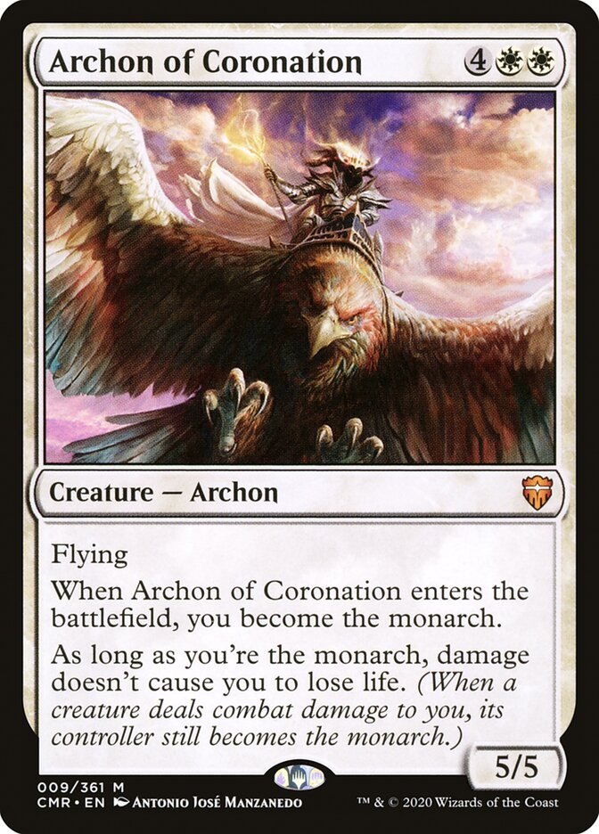 Archon of Coronation [Commander Legends] | Golgari Games