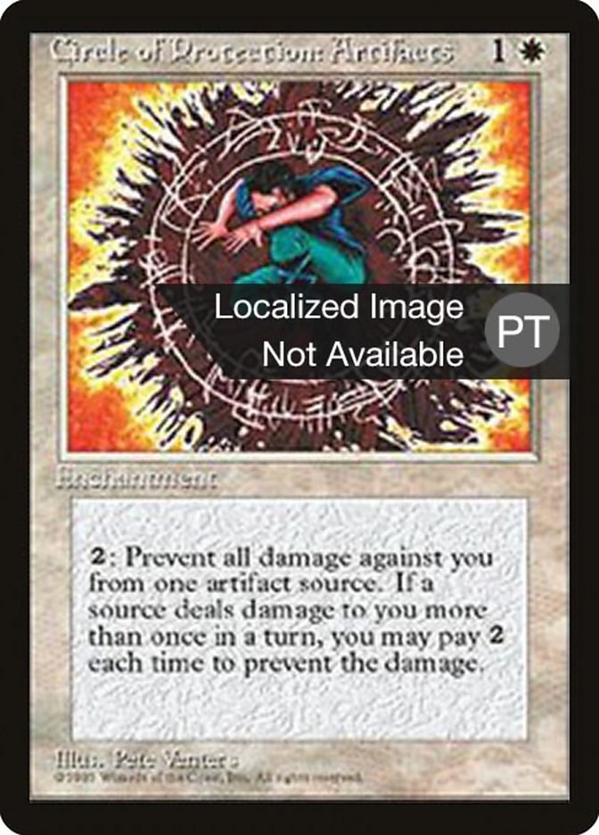 Circle of Protection: Artifacts [Fourth Edition (Foreign Black Border)] | Local Legends