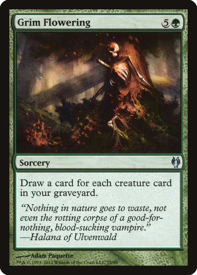 Grim Flowering [Duel Decks: Izzet vs. Golgari] | Local Legends