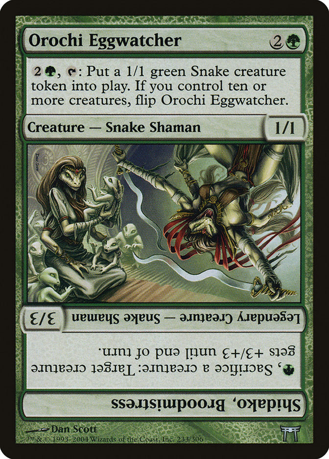 Orochi Eggwatcher // Shidako, Broodmistress [Champions of Kamigawa] | Local Legends