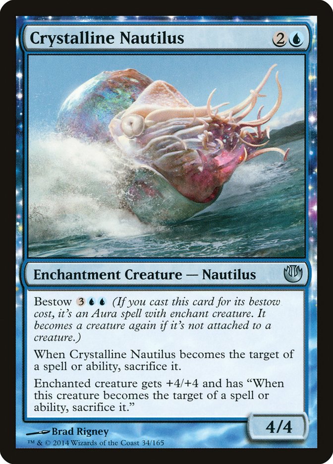 Crystalline Nautilus [Journey into Nyx] | Golgari Games