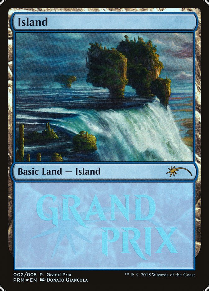 Island (2018b) [Grand Prix Promos] | Golgari Games