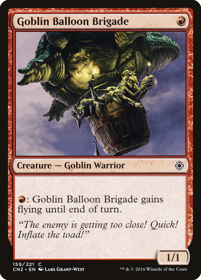 Goblin Balloon Brigade [Conspiracy: Take the Crown] | Golgari Games