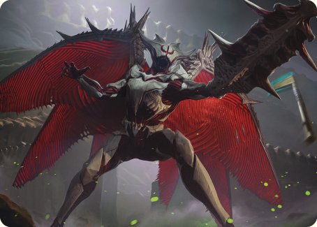 Phyrexian Vindicator Art Card [Phyrexia: All Will Be One Art Series] | Local Legends