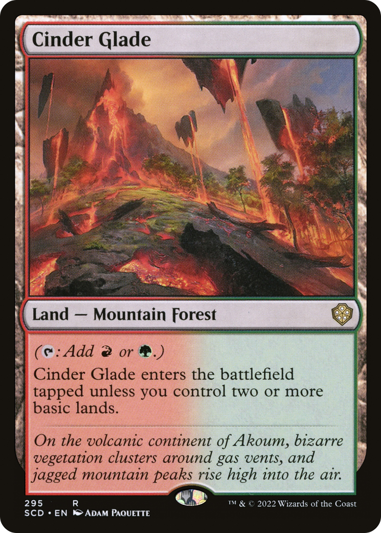 Cinder Glade [Starter Commander Decks] | Local Legends