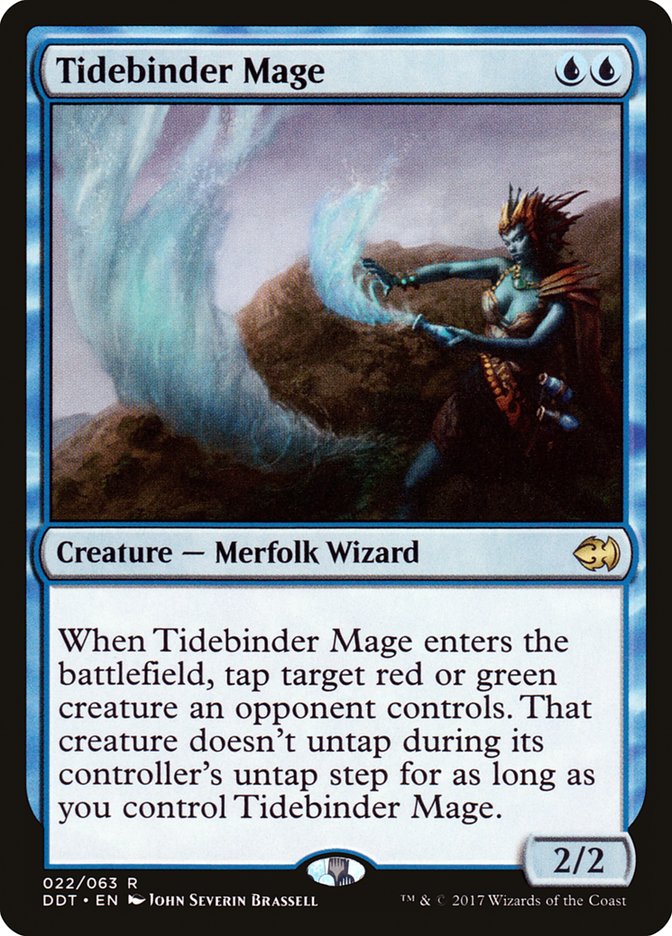 Tidebinder Mage [Duel Decks: Merfolk vs. Goblins] | Golgari Games