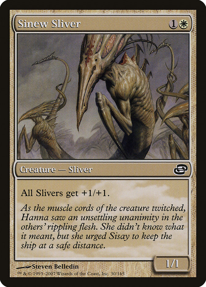 Sinew Sliver [Planar Chaos] | Golgari Games