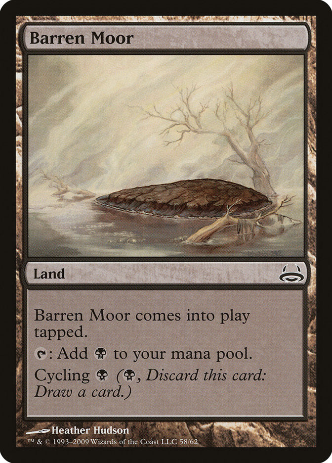 Barren Moor [Duel Decks: Divine vs. Demonic] | Golgari Games