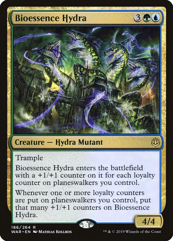 Bioessence Hydra [War of the Spark] | Golgari Games