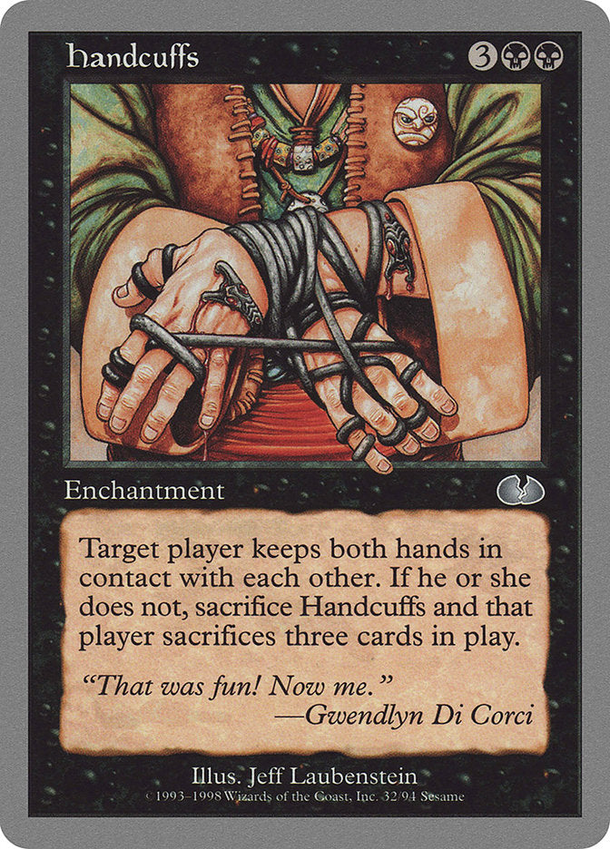 Handcuffs [Unglued] | Local Legends