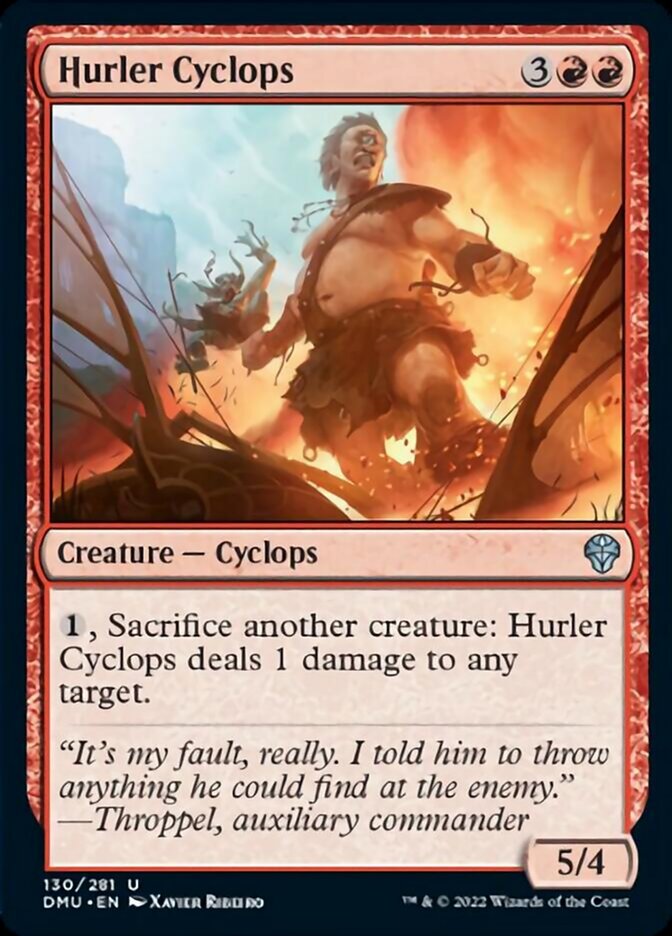 Hurler Cyclops [Dominaria United] | Golgari Games