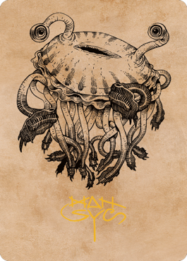 Gluntch, the Bestower Art Card (Gold-Stamped Signature) [Commander Legends: Battle for Baldur's Gate Art Series] | Local Legends