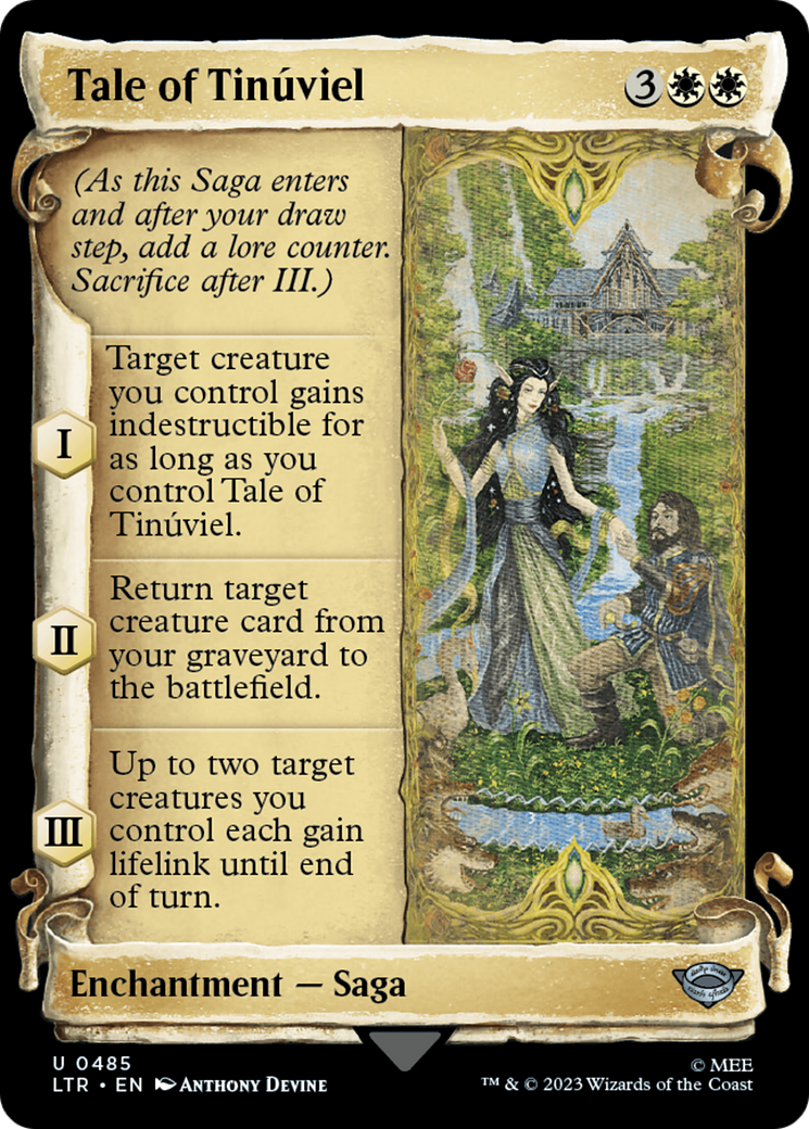 Tale of Tinuviel [The Lord of the Rings: Tales of Middle-Earth Showcase Scrolls] | Golgari Games