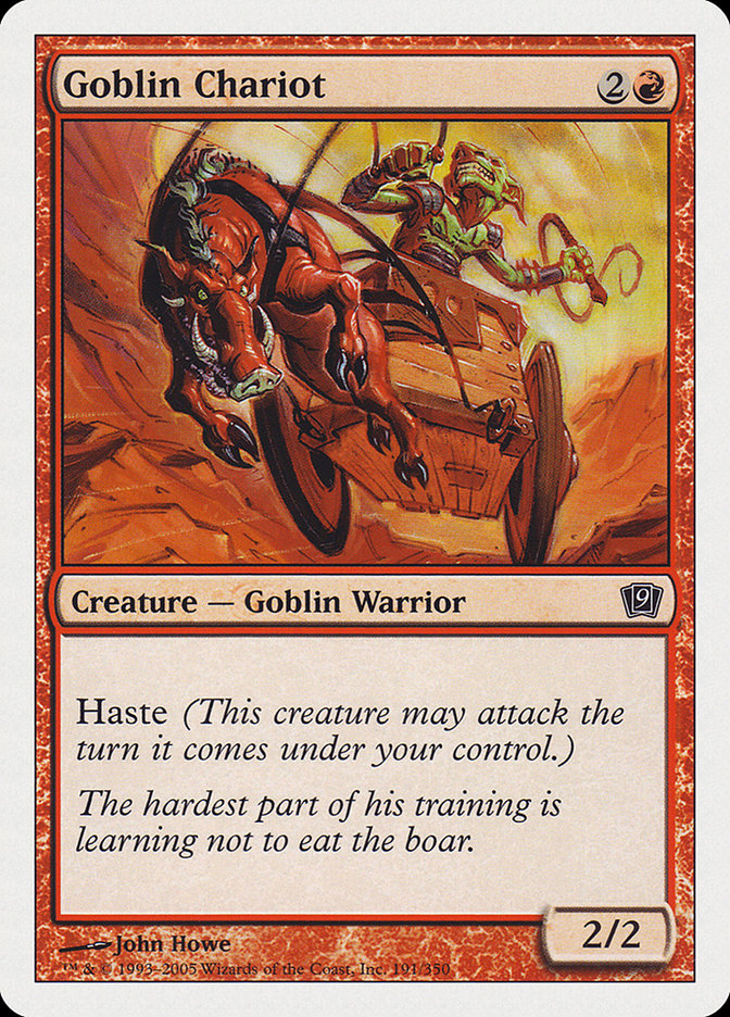 Goblin Chariot [Ninth Edition] | Local Legends