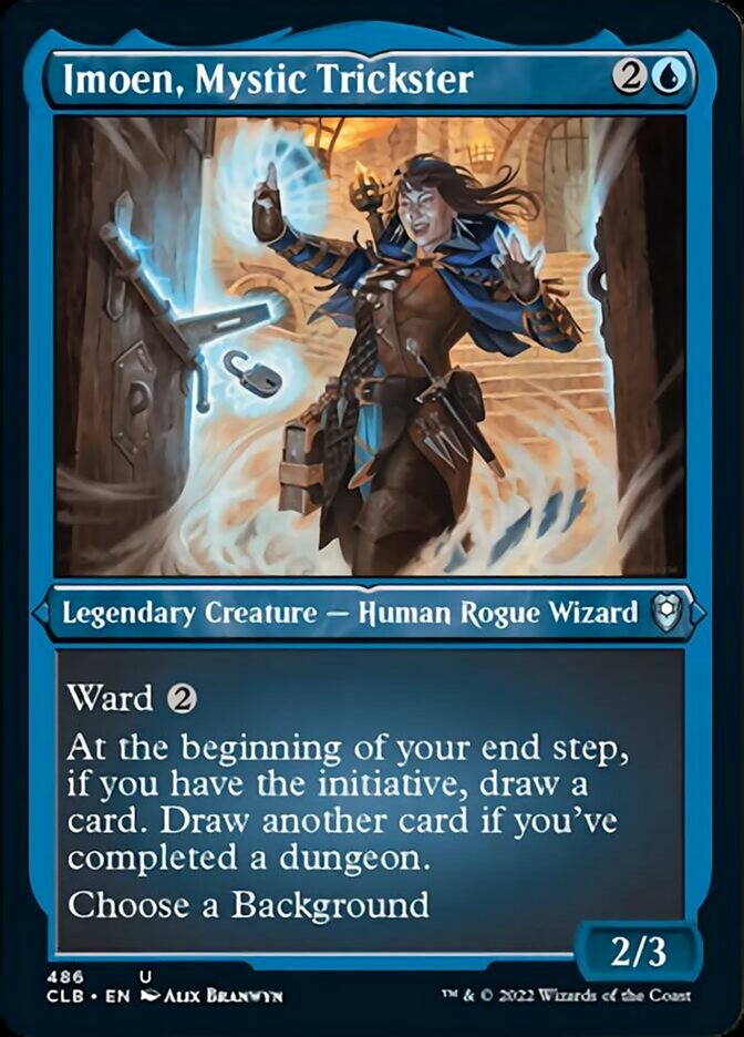 Imoen, Mystic Trickster (Foil Etched) [Commander Legends: Battle for Baldur's Gate] | Local Legends